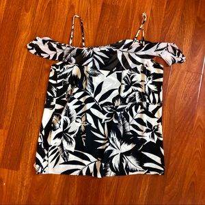 Express floral tank top